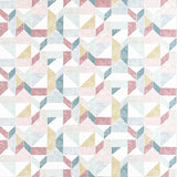 CLARKE AND CLARKE F1464/04.CAC.0 LANNA MINERAL/BLUSH Fabric - Eade's Wallpaper