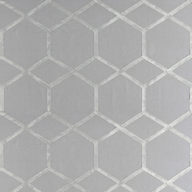 CLARKE AND CLARKE F1469/03.CAC.0 FORMA CHARCOAL/SILVER Fabric - Eade's Wallpaper