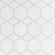 CLARKE AND CLARKE F1469/04.CAC.0 FORMA IVORY/SILVER Fabric - Eade's Wallpaper