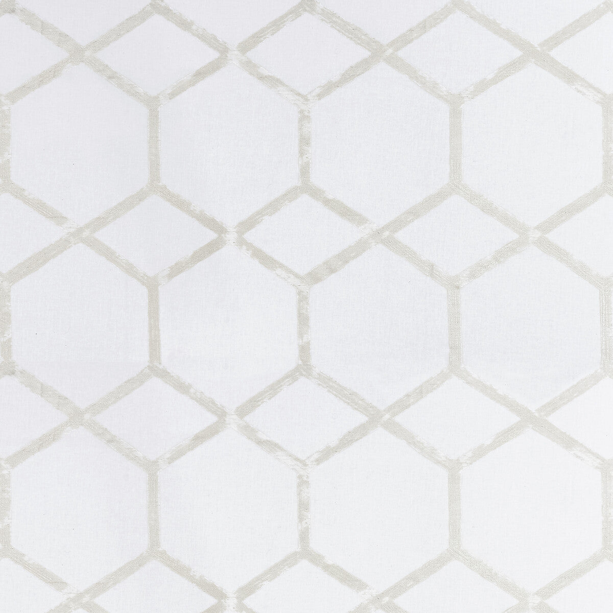 CLARKE AND CLARKE F1469/04.CAC.0 FORMA IVORY/SILVER Fabric - Eade's Wallpaper
