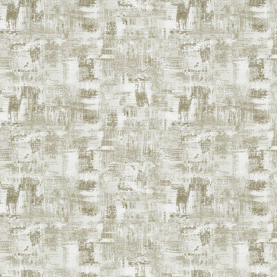 CLARKE AND CLARKE F1472/03.CAC.0 TESSELLATI NATURAL/GILVER Fabric - Eade's Wallpaper
