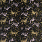 CLARKE AND CLARKE F1479/02.CAC.0 PROTEA VELVET CHARCOAL Fabric - Eade's Wallpaper