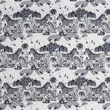 CLARKE AND CLARKE F1484/01.CAC.0 LOST WORLD SATIN BLUE Fabric - Eade's Wallpaper