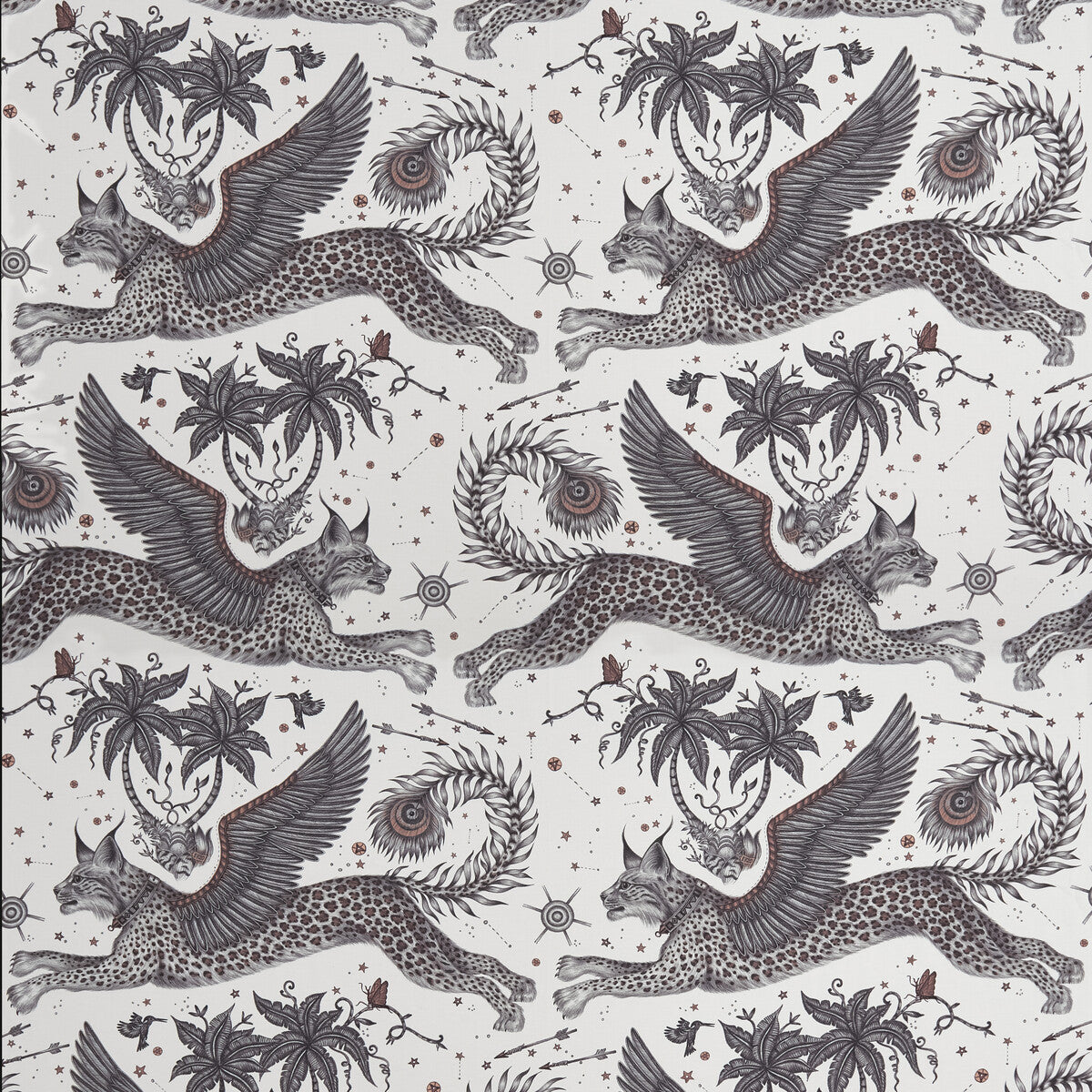 CLARKE AND CLARKE F1485/01.CAC.0 LYNX SATIN NUDE Fabric - Eade's Wallpaper