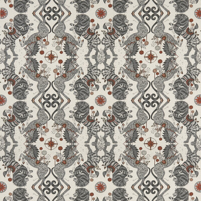 CLARKE AND CLARKE F1488/02.CAC.0 CASPIAN LINEN NUDE Fabric - Eade's Wallpaper