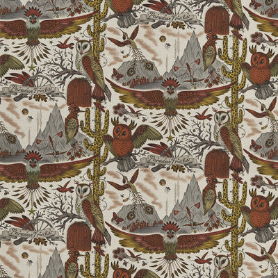 CLARKE AND CLARKE F1489/02.CAC.0 FRONTIER LINEN GOLD Fabric - Eade's Wallpaper