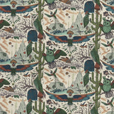 CLARKE AND CLARKE F1489/03.CAC.0 FRONTIER LINEN GREEN Fabric - Eade's Wallpaper