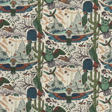 CLARKE AND CLARKE F1489/03.CAC.0 FRONTIER LINEN GREEN Fabric - Eade's Wallpaper