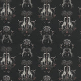 CLARKE AND CLARKE F1490/01.CAC.0 CREATURA LINEN CHARCOAL Fabric - Eade's Wallpaper