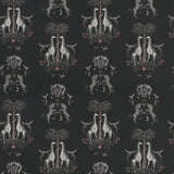 CLARKE AND CLARKE F1490/01.CAC.0 CREATURA LINEN CHARCOAL Fabric - Eade's Wallpaper