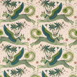 CLARKE AND CLARKE F1492/02.CAC.0 LYNX LINEN PINK Fabric - Eade's Wallpaper