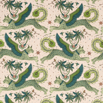 CLARKE AND CLARKE F1492/02.CAC.0 LYNX LINEN PINK Fabric - Eade's Wallpaper