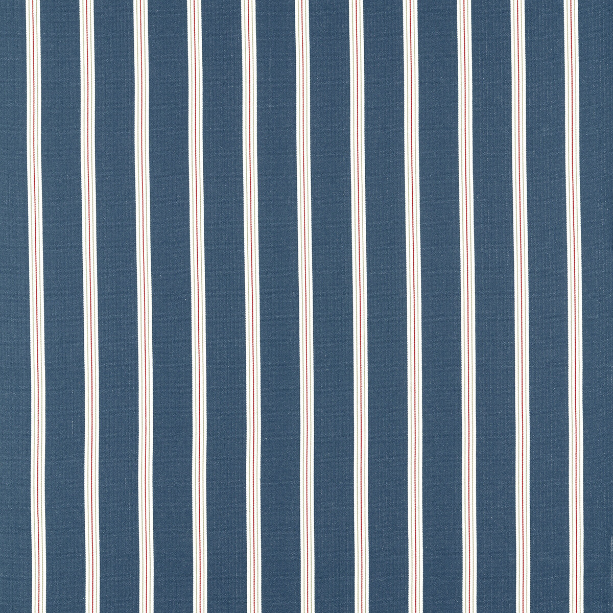 CLARKE AND CLARKE F1500/03.CAC.0 KNIGHTSBRIDGE NAVY/ROUGE Fabric - Eade's Wallpaper