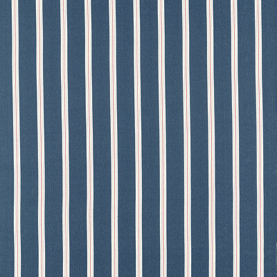 CLARKE AND CLARKE F1500/03.CAC.0 KNIGHTSBRIDGE NAVY/ROUGE Fabric - Eade's Wallpaper