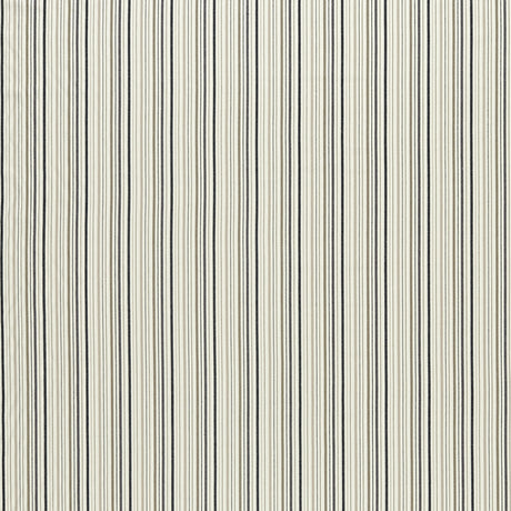 CLARKE AND CLARKE F1501/01.CAC.0 MARYLAND CHARCOAL/NATURAL Fabric - Eade's Wallpaper