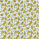 CLARKE AND CLARKE F1508/01.CAC.0 SICILIAN LEMON Fabric - Eade's Wallpaper