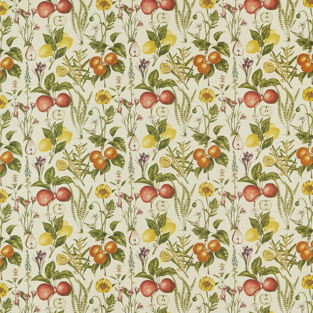 CLARKE AND CLARKE F1509/04.CAC.0 SORENTO MULTI/LINEN Fabric - Eade's Wallpaper