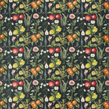 CLARKE AND CLARKE F1510/01.CAC.0 SORENTO EBONY VELVET Fabric - Eade's Wallpaper
