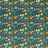 CLARKE AND CLARKE F1510/02.CAC.0 SORENTO TEAL VELVET Fabric - Eade's Wallpaper