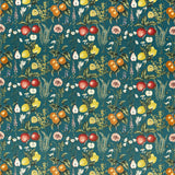 CLARKE AND CLARKE F1510/02.CAC.0 SORENTO TEAL VELVET Fabric - Eade's Wallpaper