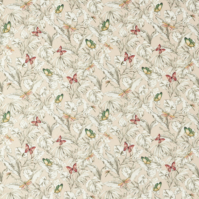 CLARKE AND CLARKE F1513/01.CAC.0 ACADIA BLUSH Fabric - Eade's Wallpaper