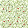 CLARKE AND CLARKE F1513/05.CAC.0 ACADIA OLIVE/SPICE Fabric - Eade's Wallpaper