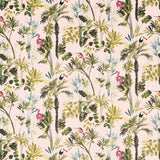 CLARKE AND CLARKE F1517/01.CAC.0 PALM BLUSH VELVET Fabric - Eade's Wallpaper