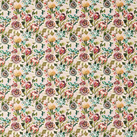 CLARKE AND CLARKE F1519/02.CAC.0 PARADISE BLUSH Fabric - Eade's Wallpaper