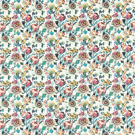CLARKE AND CLARKE F1519/03.CAC.0 PARADISE RUSSET Fabric - Eade's Wallpaper