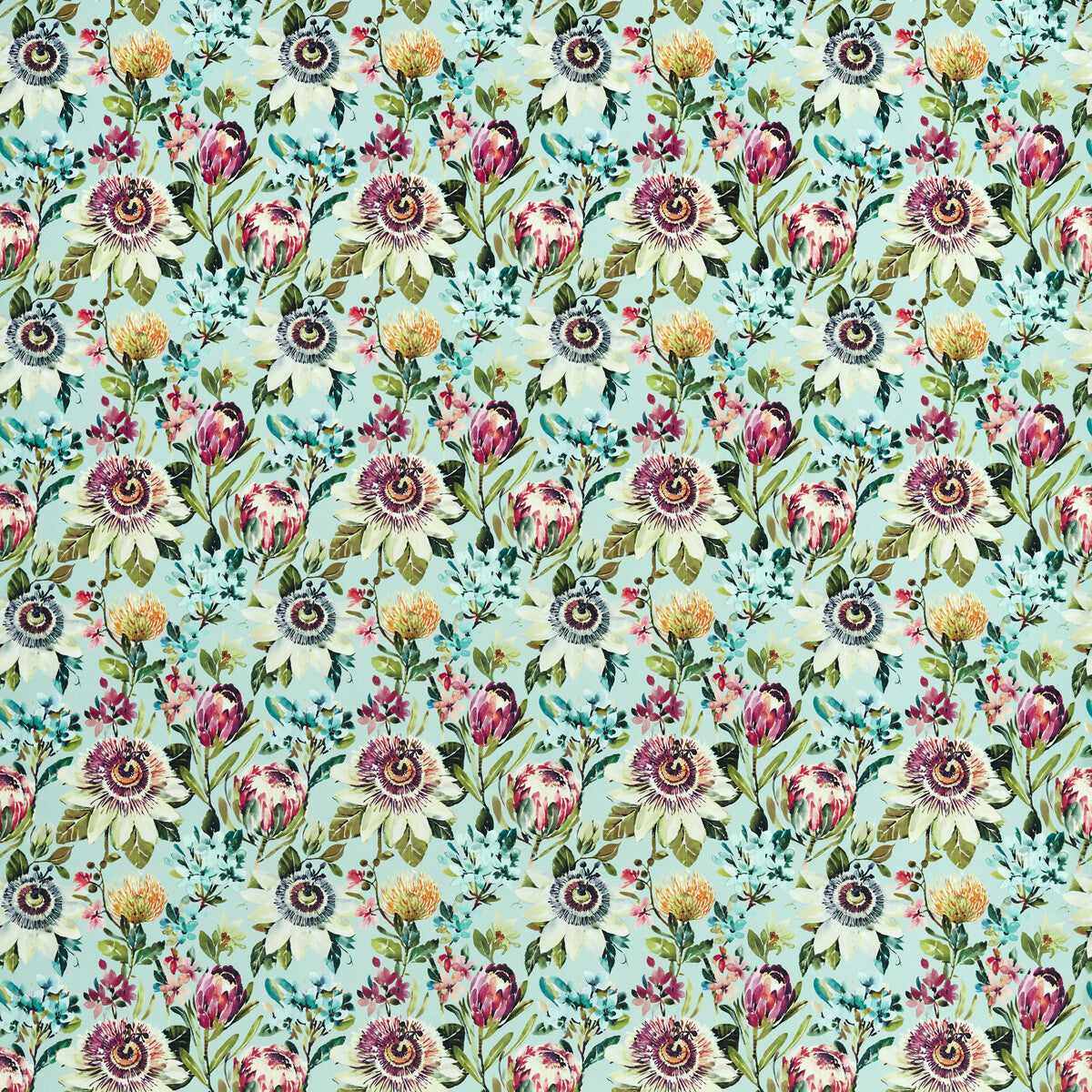 CLARKE AND CLARKE F1520/02.CAC.0 PARADISE MINERAL VELVET Fabric - Eade's Wallpaper