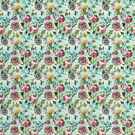 CLARKE AND CLARKE F1520/02.CAC.0 PARADISE MINERAL VELVET Fabric - Eade's Wallpaper