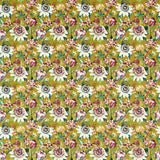 CLARKE AND CLARKE F1520/03.CAC.0 PARADISE OCHRE VELVET Fabric - Eade's Wallpaper