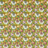 CLARKE AND CLARKE F1520/03.CAC.0 PARADISE OCHRE VELVET Fabric - Eade's Wallpaper