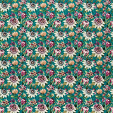 CLARKE AND CLARKE F1520/04.CAC.0 PARADISE TEAL VELVET Fabric - Eade's Wallpaper