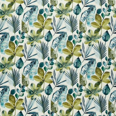 CLARKE AND CLARKE F1522/01.CAC.0 RAINFOREST GLADE VELVET Fabric - Eade's Wallpaper