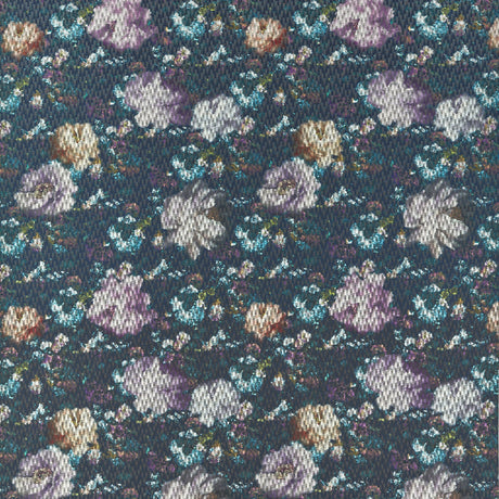 CLARKE AND CLARKE F1523/03.CAC.0 CAMILE MIDNIGHT Fabric - Eade's Wallpaper