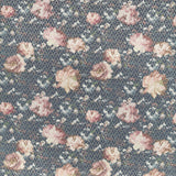 CLARKE AND CLARKE F1523/04.CAC.0 CAMILE SPICE/DUSK Fabric - Eade's Wallpaper