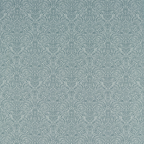 CLARKE AND CLARKE F1540/06.CAC.0 ADA TEAL Fabric - Eade's Wallpaper