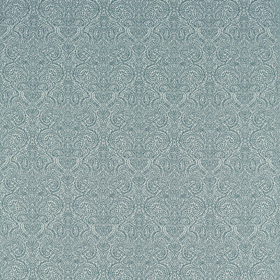 CLARKE AND CLARKE F1540/06.CAC.0 ADA TEAL Fabric - Eade's Wallpaper