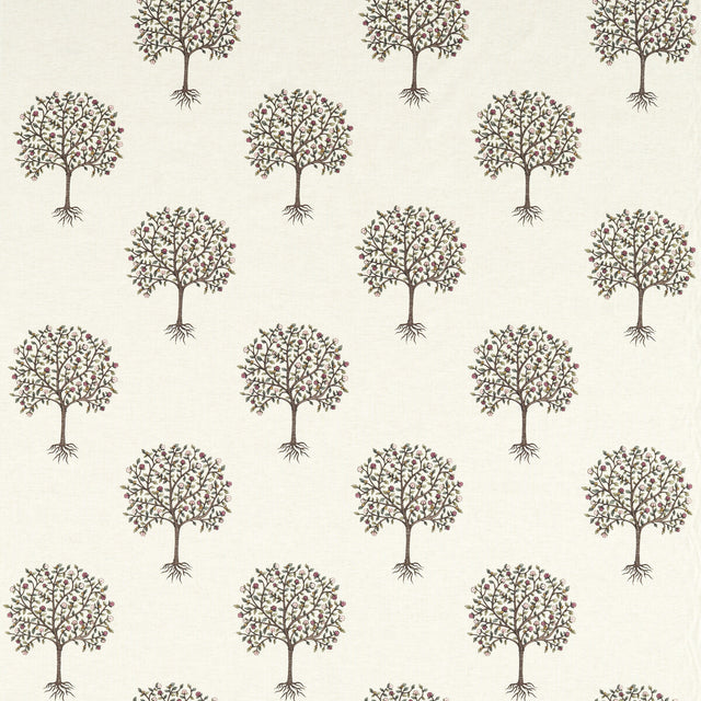 CLARKE AND CLARKE F1541/01.CAC.0 BERGAMOT BLUSH/LINEN Fabric - Eade's Wallpaper