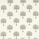 CLARKE AND CLARKE F1541/02.CAC.0 BERGAMOT CHARCOAL/LINEN Fabric - Eade's Wallpaper