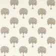 CLARKE AND CLARKE F1541/04.CAC.0 BERGAMOT MULTI/LINEN Fabric - Eade's Wallpaper