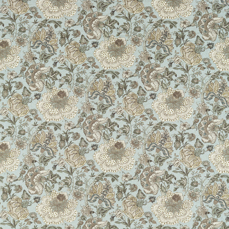 CLARKE AND CLARKE F1542/02.CAC.0 LUCIENNE MINERAL Fabric - Eade's Wallpaper
