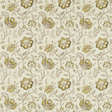CLARKE AND CLARKE F1543/01.CAC.0 ADELINE ANTIQUE/CHARCOAL Fabric - Eade's Wallpaper