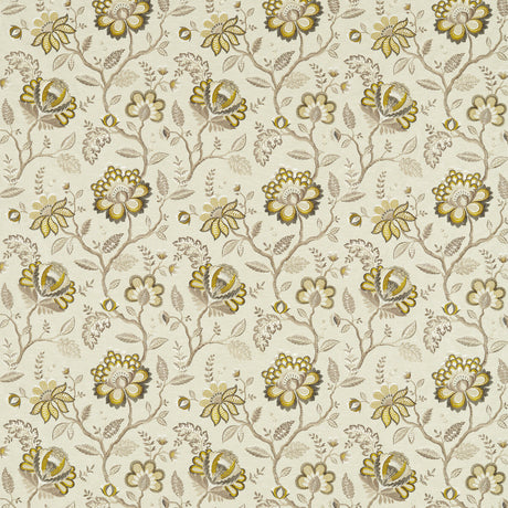 CLARKE AND CLARKE F1543/01.CAC.0 ADELINE ANTIQUE/CHARCOAL Fabric - Eade's Wallpaper