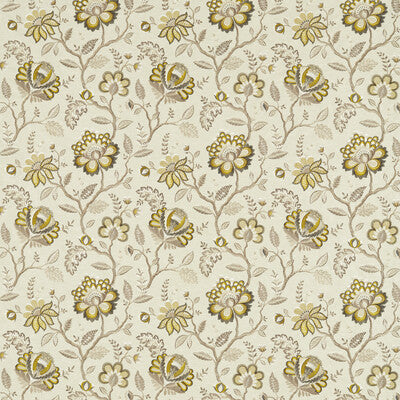 CLARKE AND CLARKE F1543/01.CAC.0 ADELINE ANTIQUE/CHARCOAL Fabric - Eade's Wallpaper