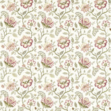 CLARKE AND CLARKE F1543/02.CAC.0 ADELINE BLUSH/RASPBERRY Fabric - Eade's Wallpaper