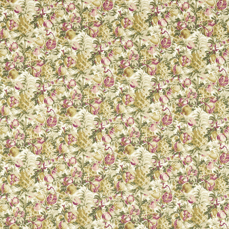 CLARKE AND CLARKE F1544/02.CAC.0 FRANCIS BLUSH/RASPBERRY Fabric - Eade's Wallpaper
