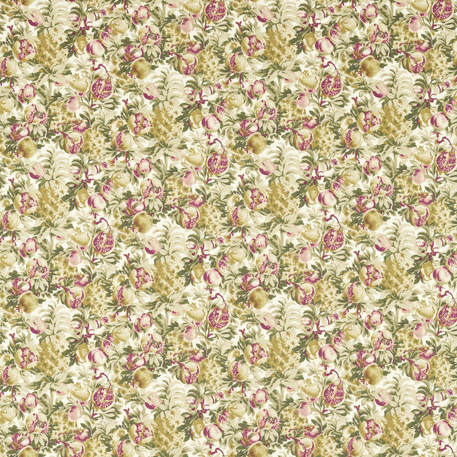 CLARKE AND CLARKE F1544/02.CAC.0 FRANCIS BLUSH/RASPBERRY Fabric - Eade's Wallpaper