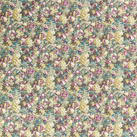 CLARKE AND CLARKE F1545/02.CAC.0 FRANCIS TEAL VELVET Fabric - Eade's Wallpaper